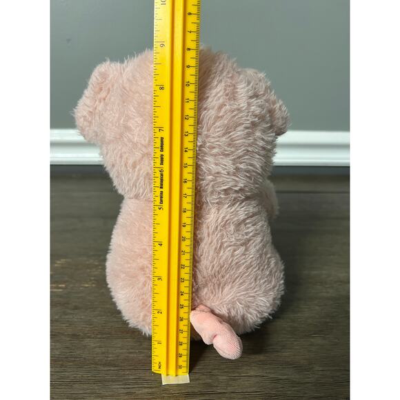 Spark Create Imagine Pink Piggy with Ribbed Feet Plush - Picture 5 of 5